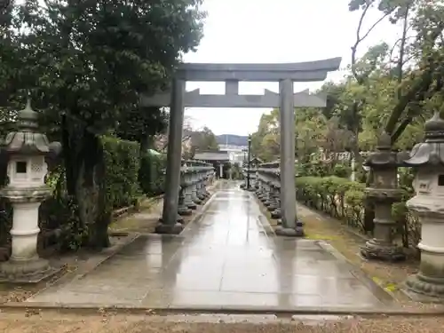 伊和志津神社の鳥居