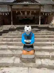 桃太郎神社の狛犬