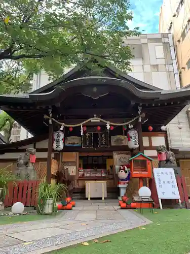 露天神社（お初天神）の本殿