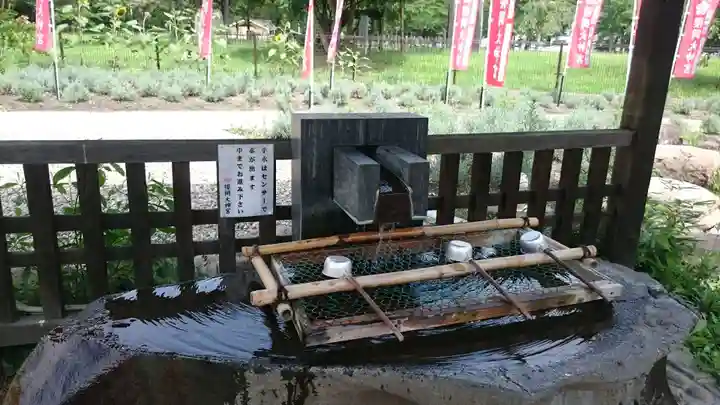 櫻岡大神宮の手水舎