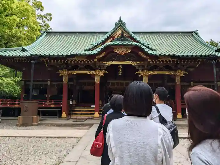 根津神社の本殿・本堂