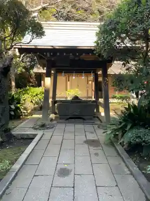 江島神社の手水舎