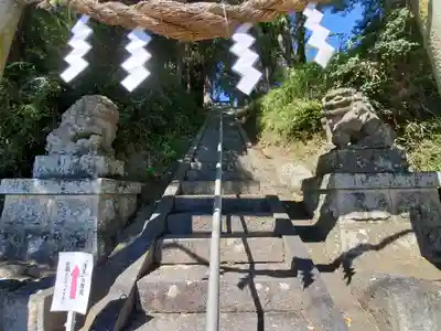 阿久津「田村神社」(郡山市阿久津町)旧社名:伊豆箱根三嶋三社の狛犬