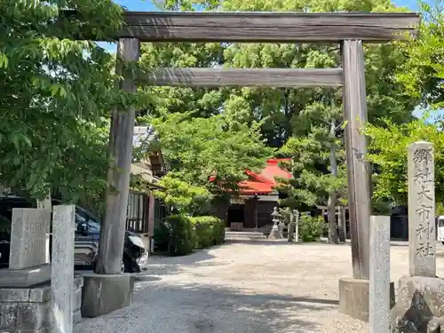 大市神社の鳥居