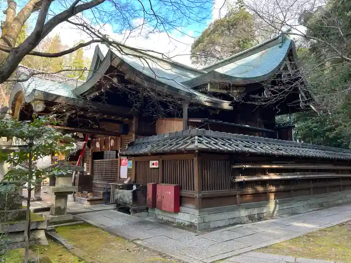 粟田神社の本殿・本堂