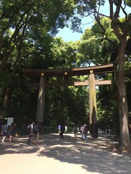 明治神宮の鳥居