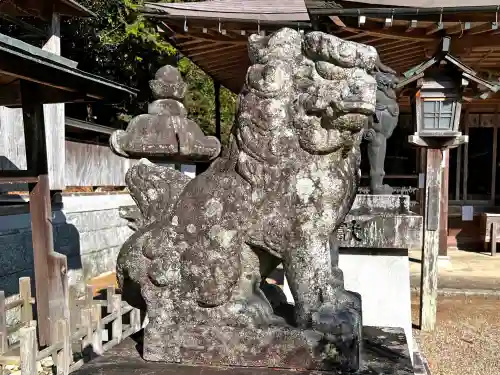 比々岐神社の狛犬