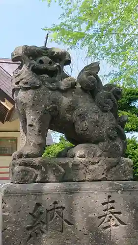 江南神社の狛犬