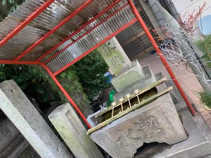 鷲頭寺の手水舎