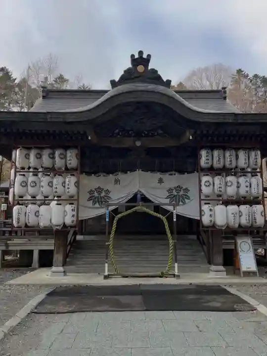 義經神社の本殿・本堂