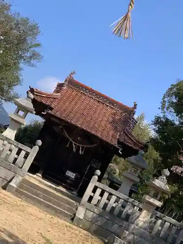 清末八幡宮の鳥居