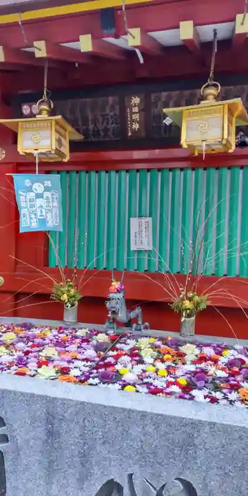 神田神社(神田明神)の手水舎