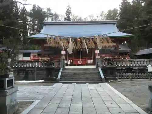 遠野郷八幡宮の本殿