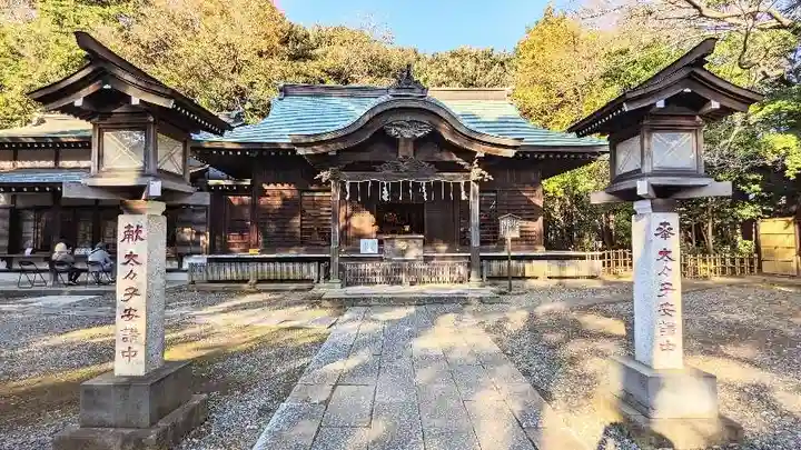 畑子安神社の本殿・本堂