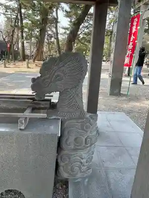 龍城神社の手水舎