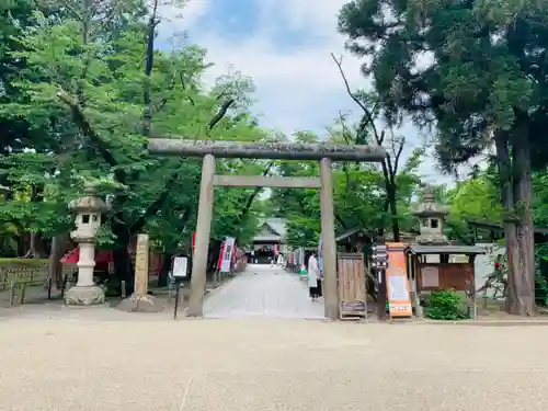 眞田神社の鳥居