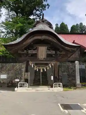 出羽月山湯殿山摂社岩根沢三神社（三山神社）(山形県)