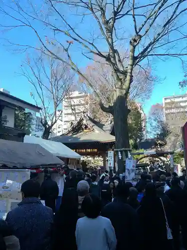 子安神社の庭園