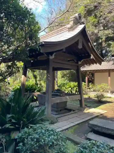 江島神社の手水舎