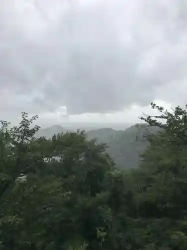 唐澤山神社の景色