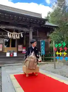 滑川神社 - 仕事と子どもの守り神の七五三参(2021年11月15日(月) 18時10分16秒投稿)