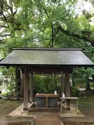 赤坂氷川神社の手水舎