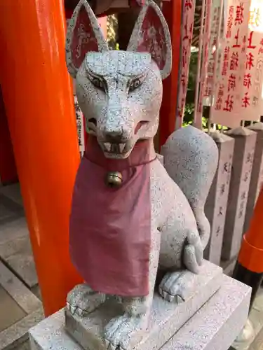 阿部野神社の狛犬