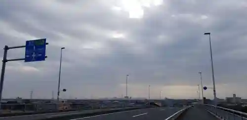大曽根八幡神社の周辺