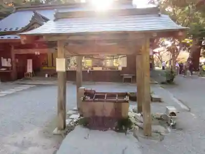 丹生都比売神社の手水舎