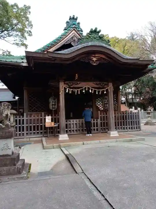 深川神社の本殿・本堂