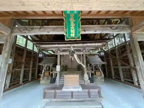 夏見神社の本殿・本堂