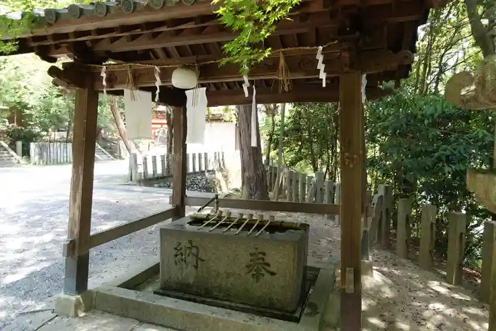 阿爲神社の手水舎
