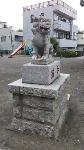 上清水八幡神社の狛犬