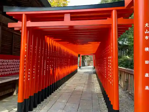 三光稲荷神社の鳥居