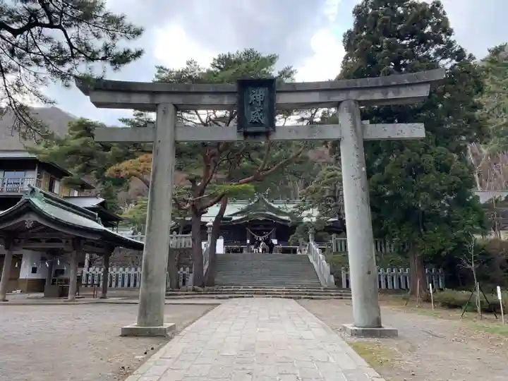 函館八幡宮の鳥居