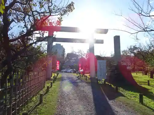 弘道館鹿島神社の鳥居