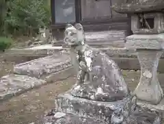 高龗神社の狛犬