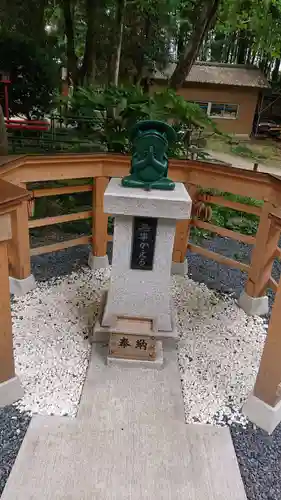 間々田八幡宮の狛犬