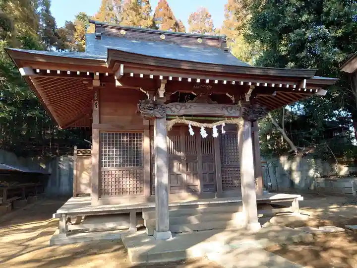 池辺杉山神社の本殿・本堂
