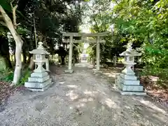 楠村神社の鳥居