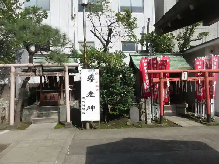 深川神明宮の鳥居