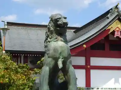 武蔵御嶽神社の狛犬