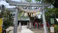 新田神社の鳥居