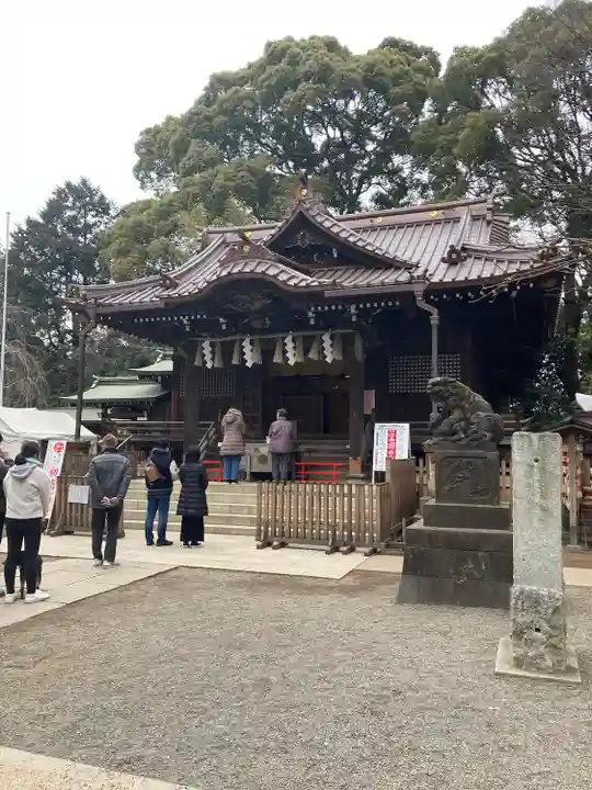 代々木八幡宮の本殿・本堂