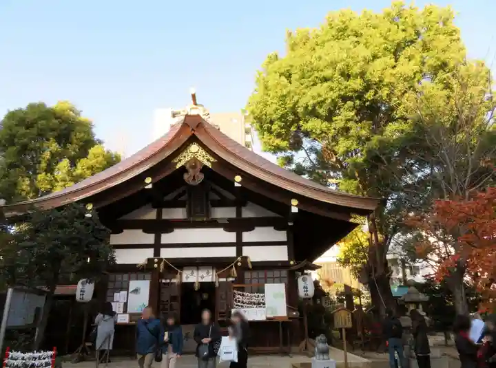 三輪神社の本殿・本堂