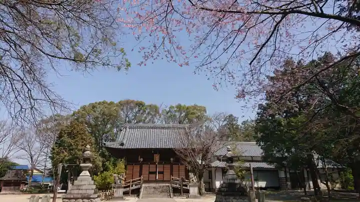大平八幡宮の本殿・本堂