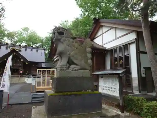 旭川神社の狛犬