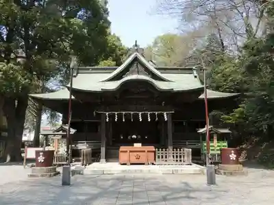 谷保天満宮の本殿・本堂