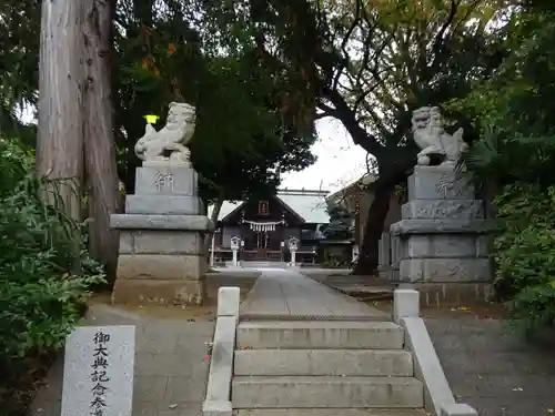 日吉神社の狛犬