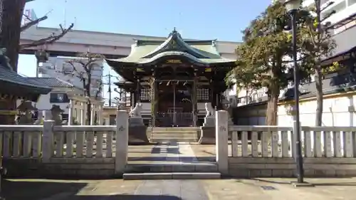 綾瀬神社の本殿